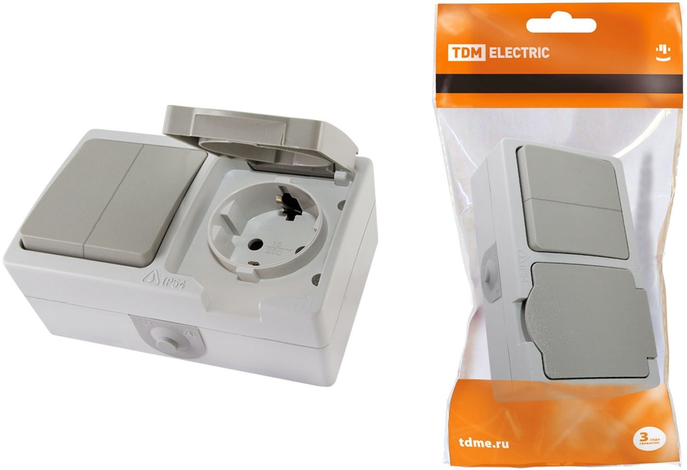 

Розетка TDM Electric Вуокса SQ1803-0012
