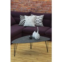 Журнальный столик Калифорния мебель Престон (серый бетон)