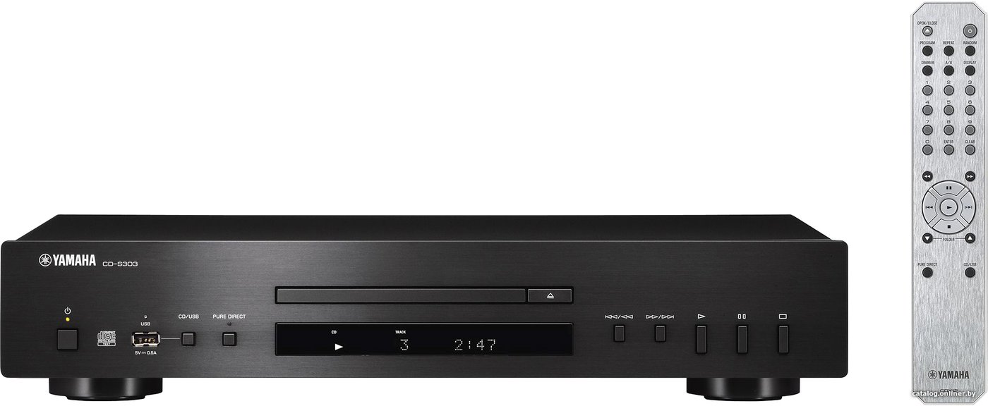 CD-проигрыватель Yamaha CD-S303 (черный)