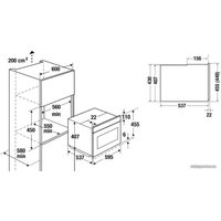 Электрический духовой шкаф Kuppersbusch CBM 6550.0 G8