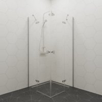 Душевой уголок Triton Дельта-Хром 90x90 (без поддона)