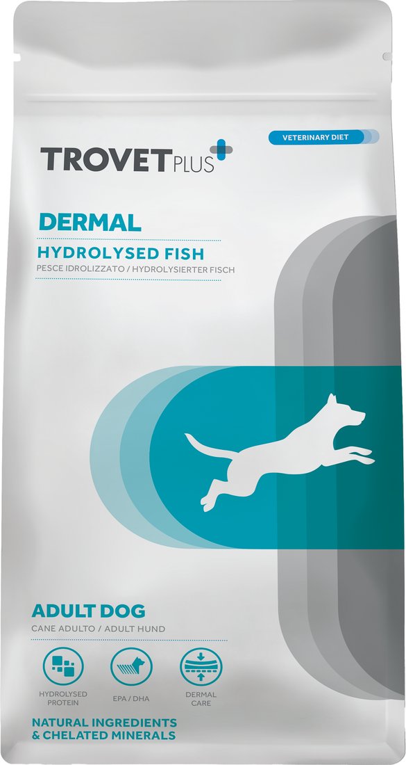 

Сухой корм для собак Trovet Plus Adult Dog Dermal Hydrolised Fresh Fish (10кг)