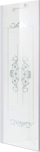 

Душевая стенка Cezares MAGIC-100-FIX-ROYAL PALACE-PP-Cr-L (боковая)