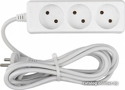 Удлинитель General Lighting GES-10 470013 (3 м, белый)