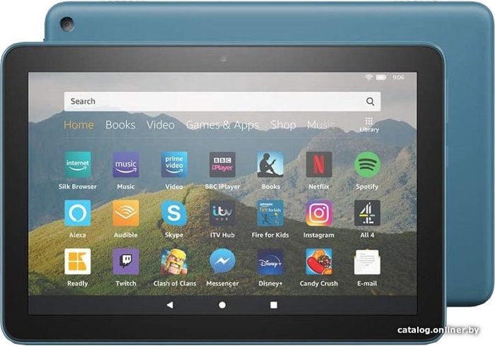 Amazon Fire HD 8 (2020) 32GB Ad-supported (синий) планшет купить в