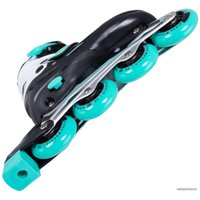 Роликовые коньки Ridex Allure (р. 31-34, черный/бирюзовый/белый)