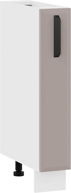 

Шкаф напольный Трия Тиана 1Н15К (белый/мокко супермат)