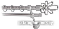 Карниз для штор Lm Decor Астра 170 2р витой (сатин, 1.8м)