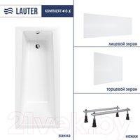 Ванна Lauter Versailles 150x75 21070050 (с ножками, лицевым и торцевым экранами)