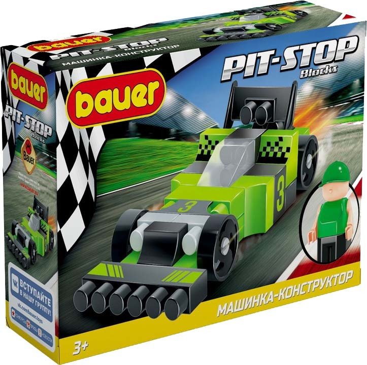 

Конструктор Bauer Pit Stop 812 Гоночная машина