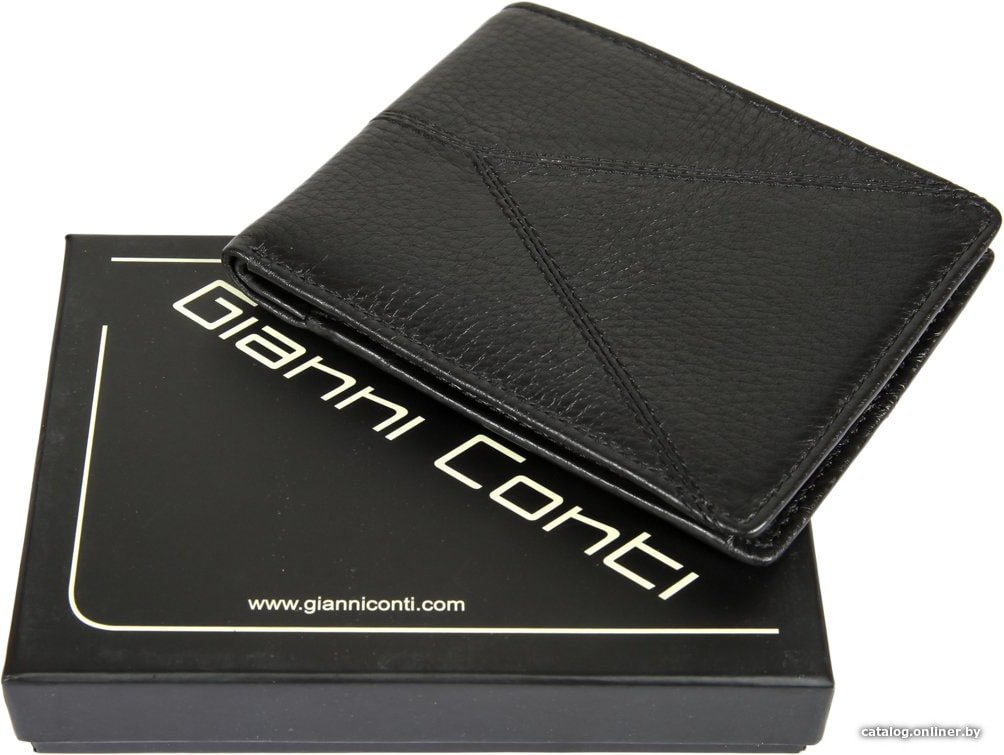 Кошелек Gianni Conti Deer Leather 1817111 (черный)