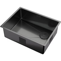 Кухонная мойка ZorG Zerox 59 U / IF Side SF PVD Gunblack
