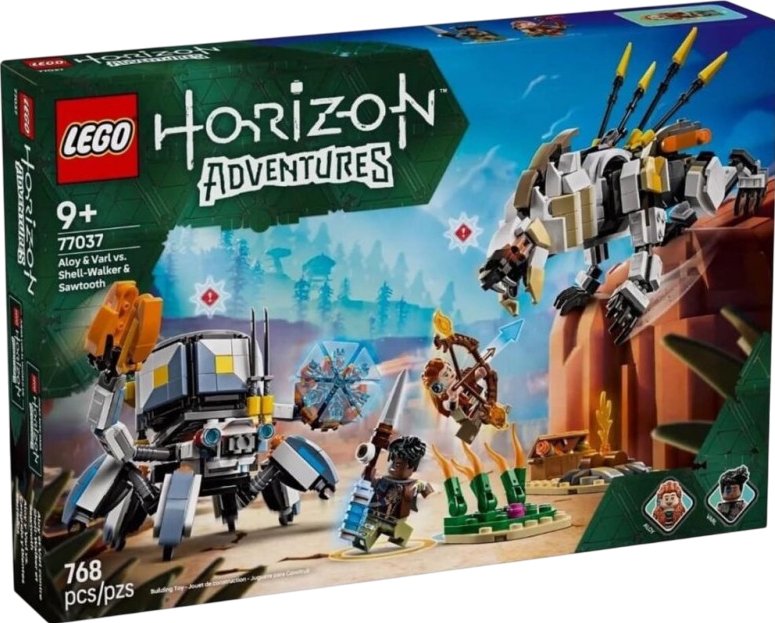 

Конструктор LEGO Other 77037 Элой и Варл против Шелл-Уокера и Савтуза