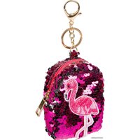 Сумочка-игрушка Bondibon Фламинго с пайетками ВВ4917