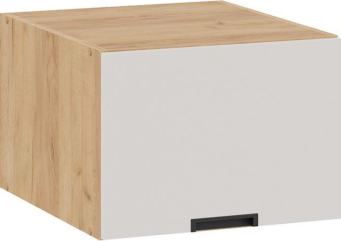 

Шкаф навесной Трия Гренада 1В5ГП (дуб крафт золотой/холст мокко)