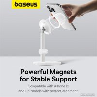 Подставка Baseus MagicPro Magnetic Desktop Phone Stand (белый)