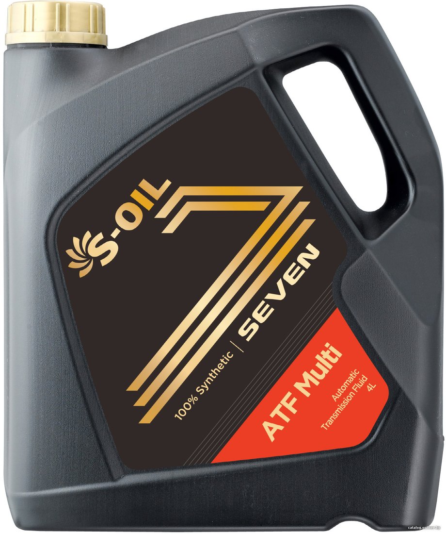 Трансмиссионное масло S-OIL SEVEN ATF MULTI 4л