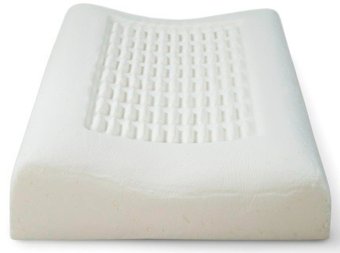 Ортопедическая подушка ИвШвейСтандарт Memory foam массажная 60x40x12 (полиэстер)