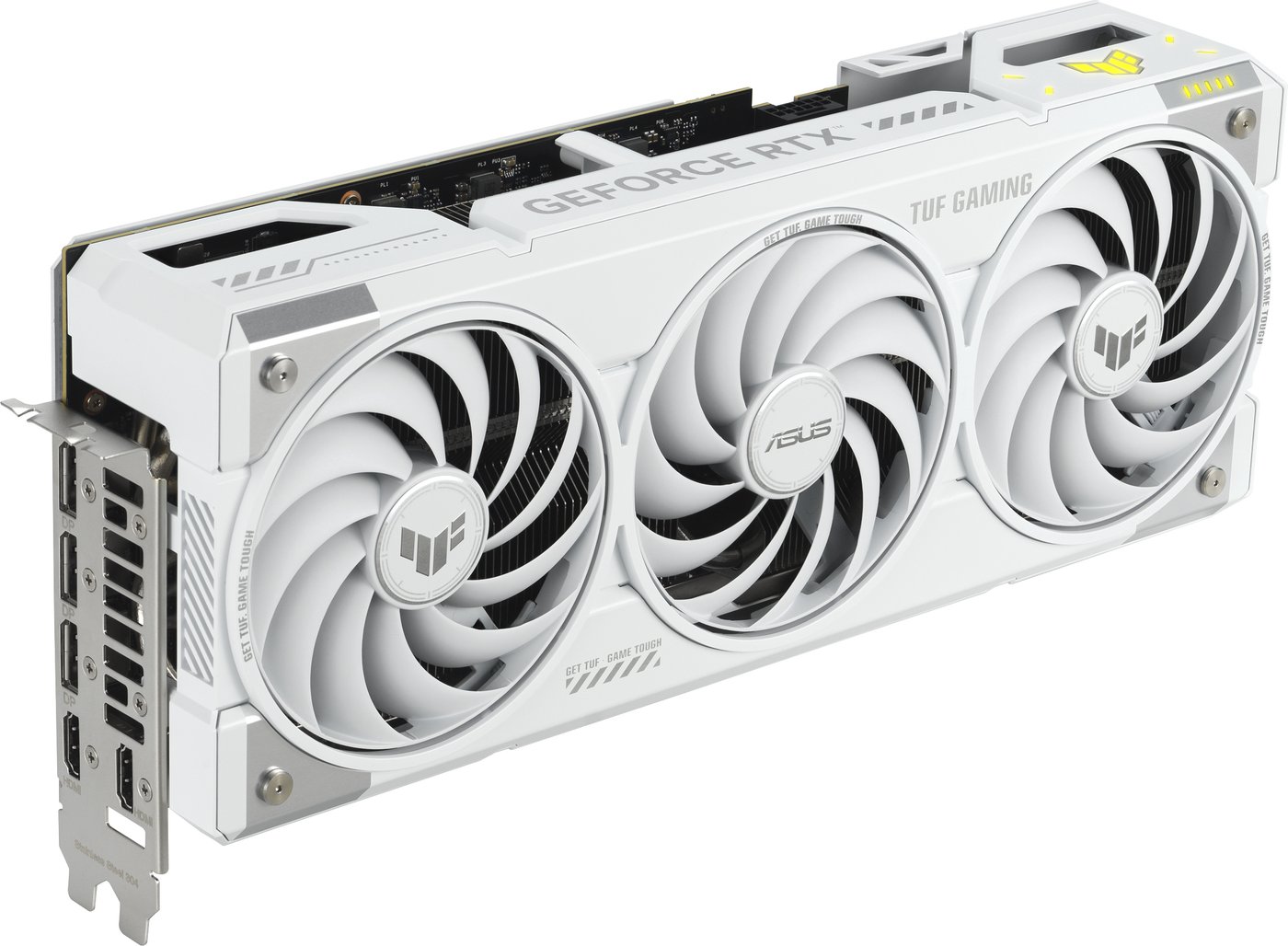 

Видеокарта ASUS TUF Gaming GeForce RTX 5070 Ti 16GB GDDR7 White OC Edition TUF-RTX5070TI-O16G-WHITE-GAMING