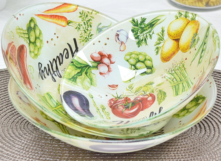 

Набор салатников Appetite Veggies ST-07-VG (3 шт)