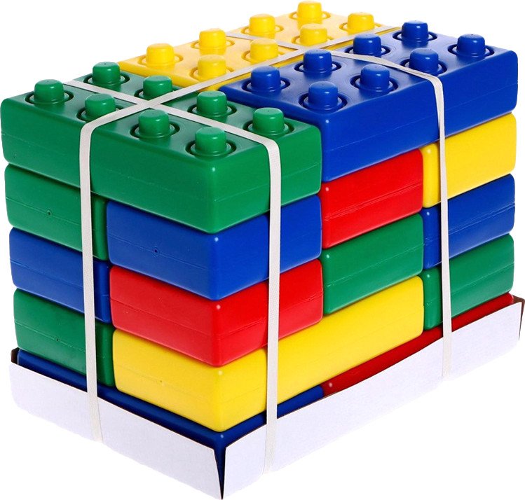 

Конструктор Sima-Land Green Plast Кирпич 5451160