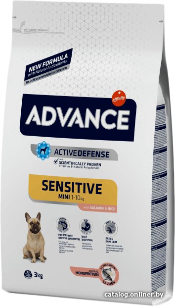Сухой корм для собак Advance Sensitive Mini 3 кг