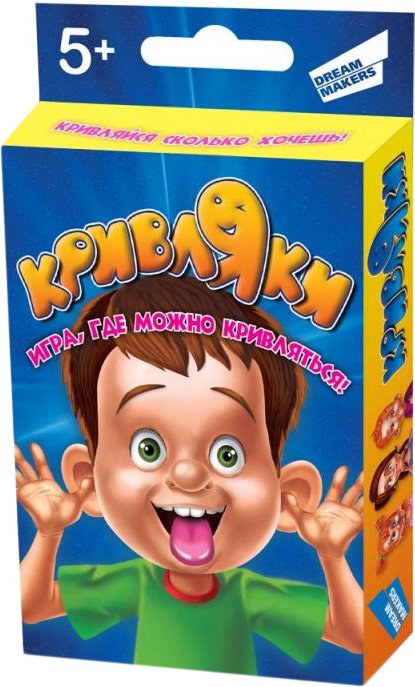

Детская настольная игра Dream Makers Кривляки