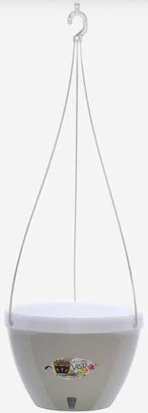 

Кашпо Santino Vista 3.8 л (серый/белый) [V38 GRA-WHI]