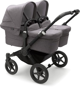 Bugaboo Donkey 5 Twin (Black/Grey/Grey Melange)