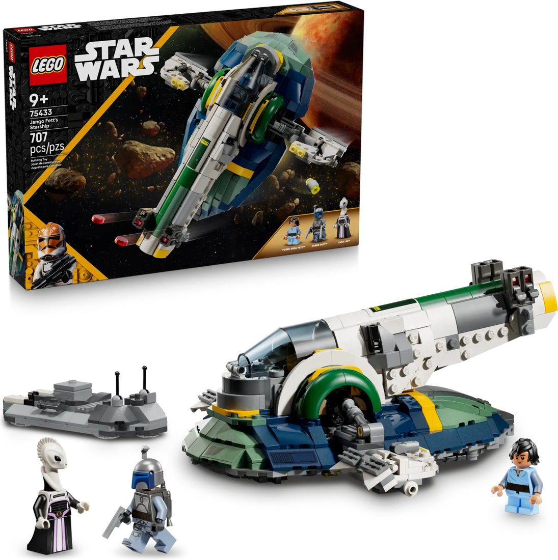 

Конструктор LEGO Star Wars 75433 Звездолет Джанго Фетта