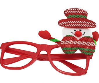 Карнавальные очки Феникс-Презент Снеговик 82014