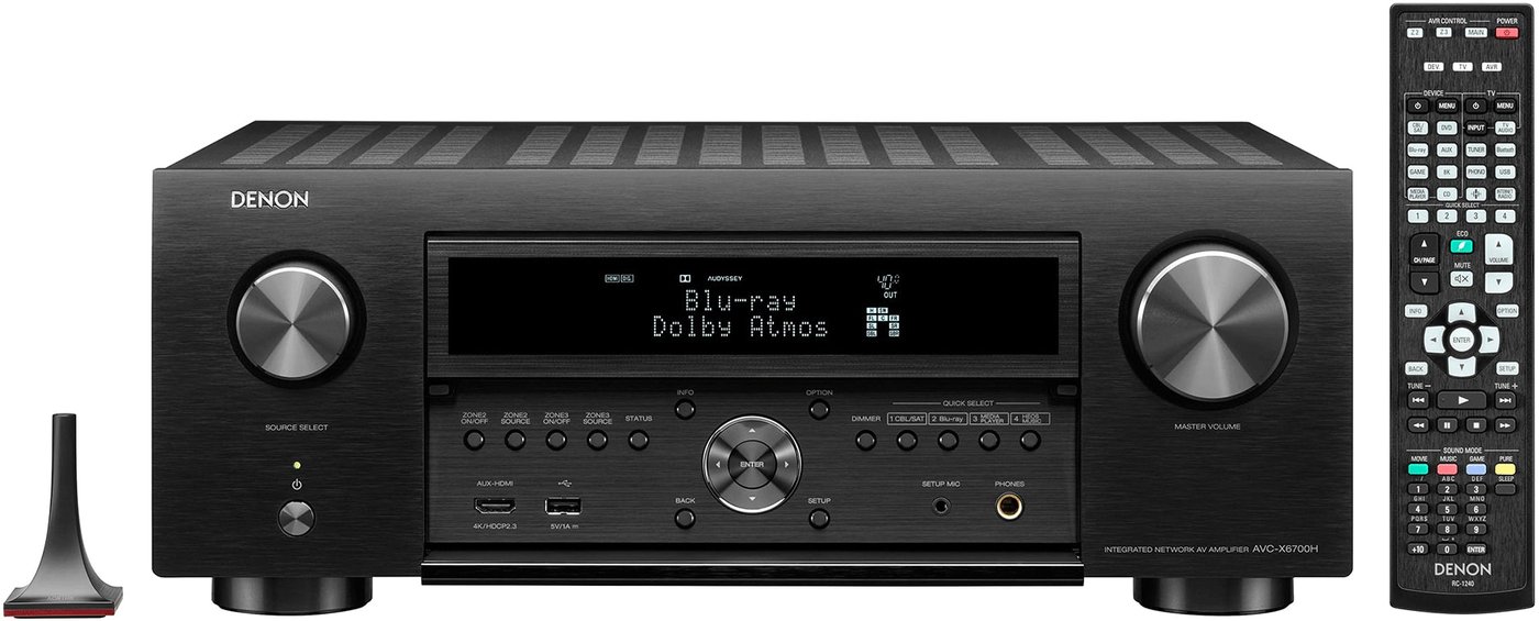 

AV ресивер Denon AVC-X6700H (черный)