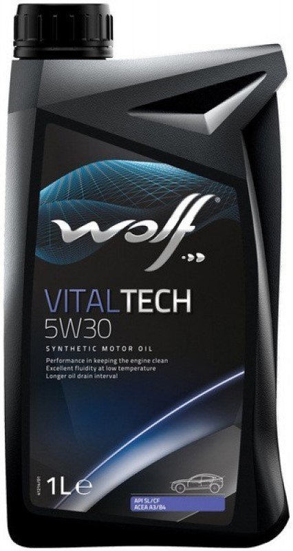 

Моторное масло Wolf Vital Tech 5W-30 1л