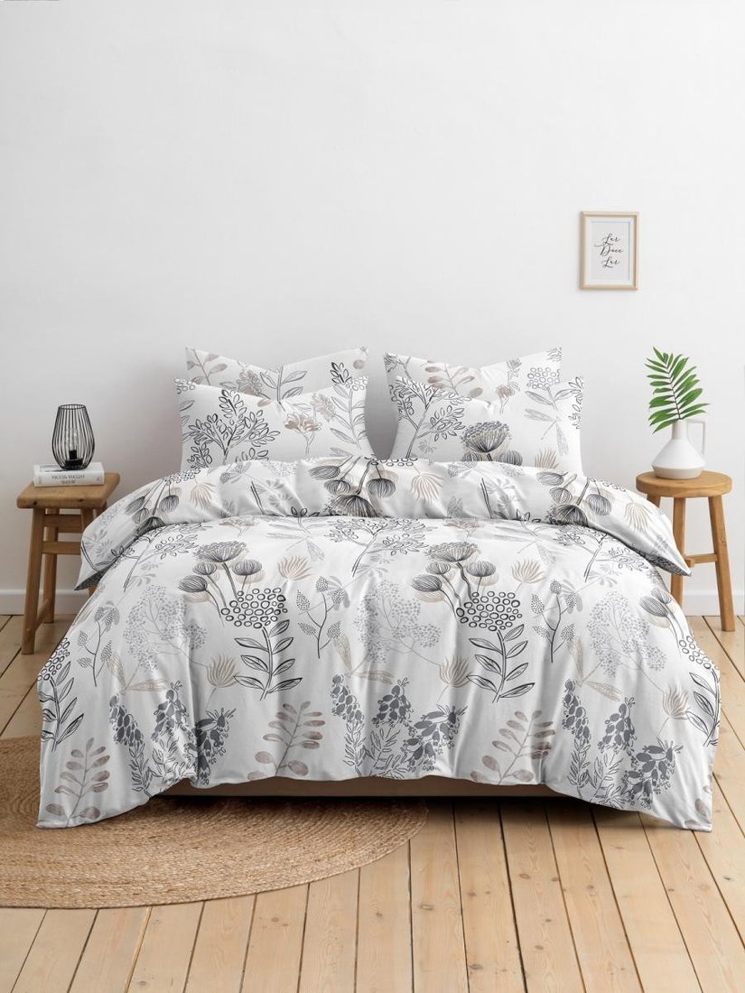 

Евро комплект постельного белья Ночь Нежна Хейли Евро 70x70 20621-1+21141-25