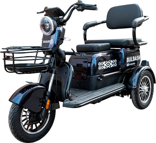 

Электроскутер Smart8 Bulbash S (черный)