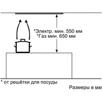 Кухонная вытяжка Bosch DLN53AA50