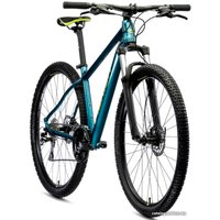Велосипед Merida Big.Nine 20 L 2021 (бирюзово-синий/лайм)
