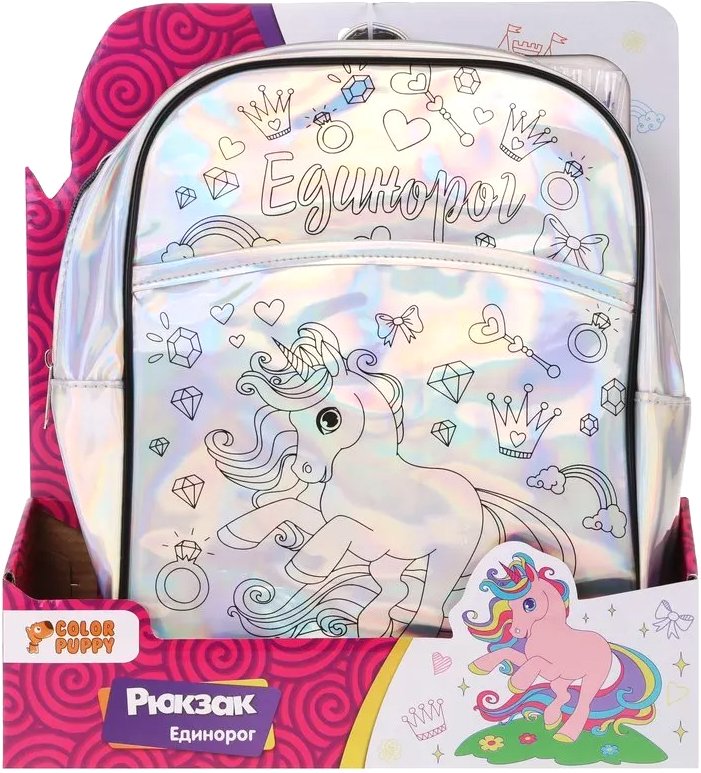 

Набор для рисования Color Puppy Набор роспись рюкзака Единорог на поляне 70089