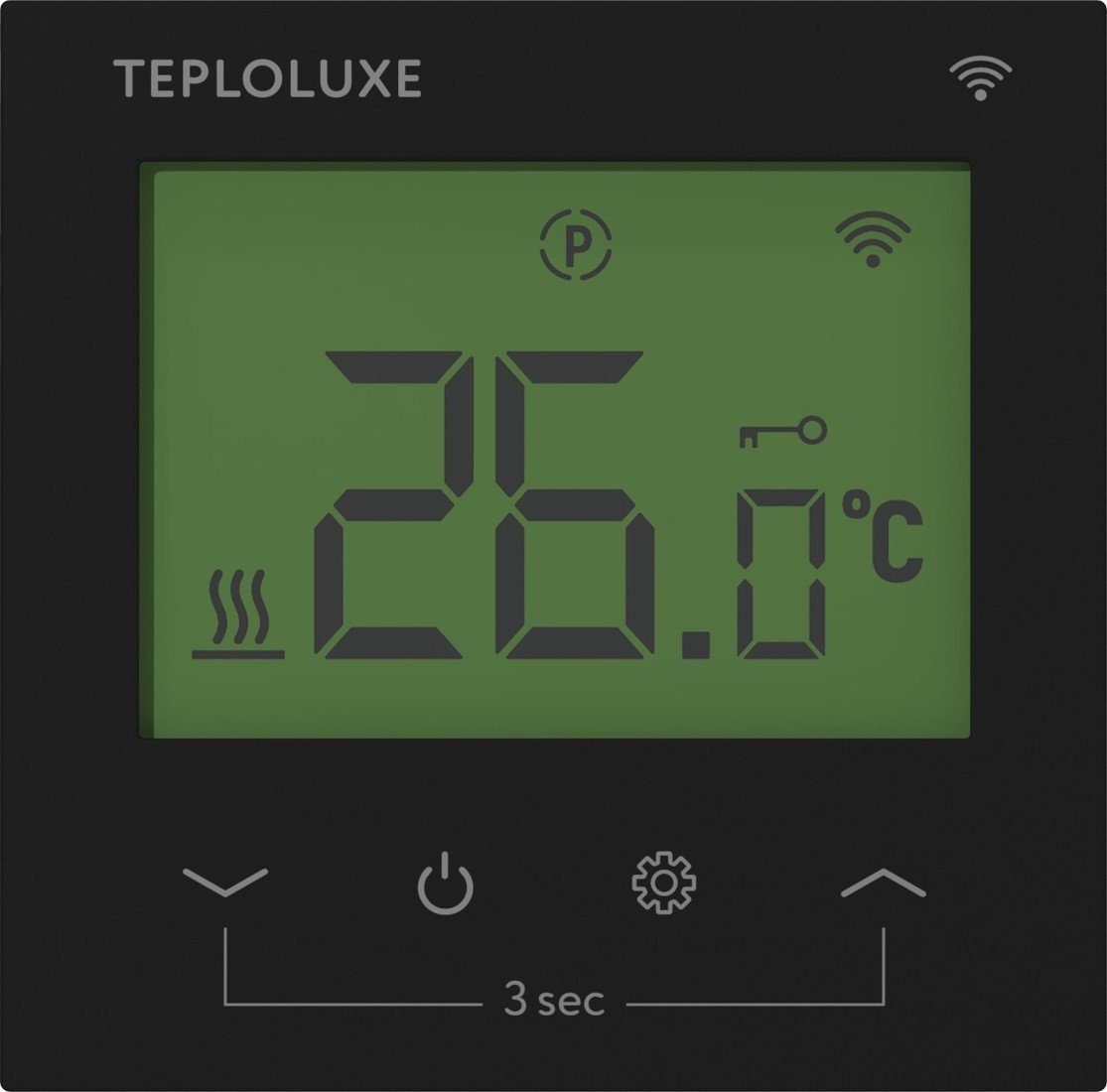 Терморегулятор Теплолюкс Pontus WiFi (черный)