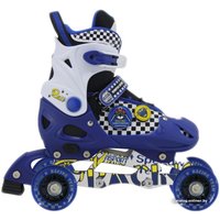 Роликовые коньки Vimpex Sport PW-126 CJ (р. 33-36, синий)