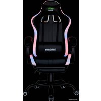 Игровое (геймерское) кресло VMMGame Throne RGB OT-B31RGBWE (черный/белый)