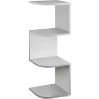 Полка Bon Mebel Снейк 2 (белый)