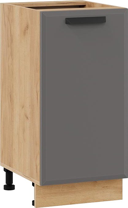 

Шкаф напольный Трия Тиана 1Н4 (дуб крафт золотой/асфальт супермат)