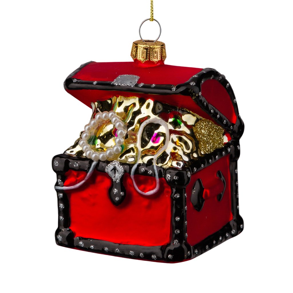 Елочная игрушка Erich Krause Decor. Сундук с сокровищами 64402