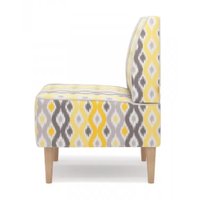 Интерьерное кресло Mio Tesoro Одос Принт (абстракция/микровелюр)