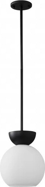 Подвесная люстра iLamp Mono P6079-1 BK+WH