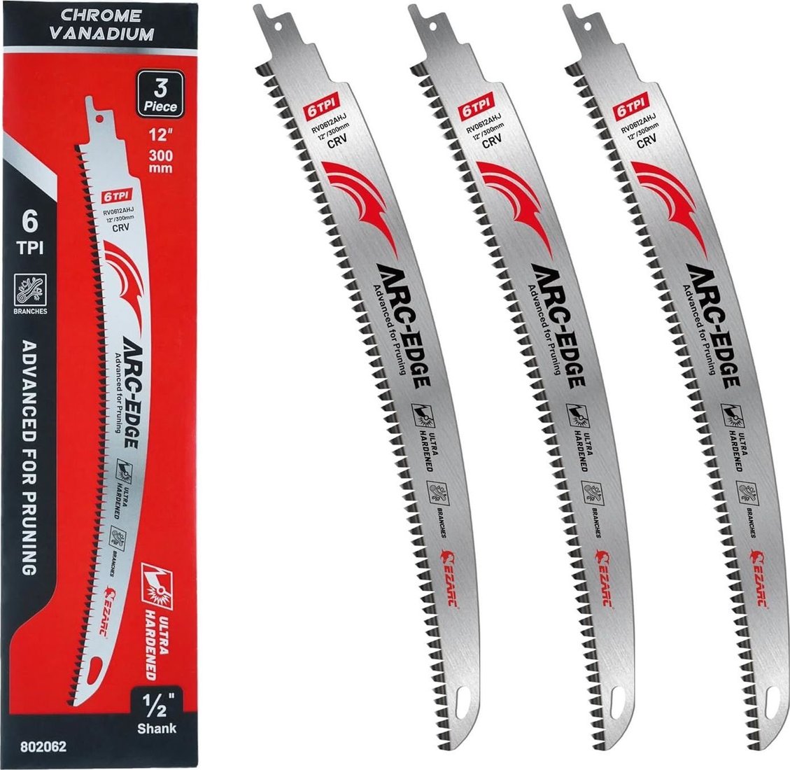 

Набор пильных полотен Ezarc 802062 (3 шт)