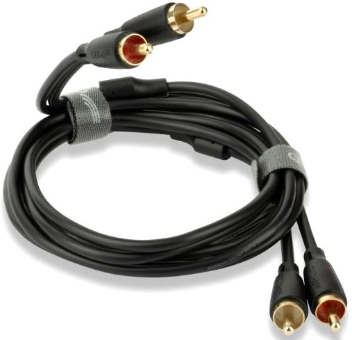 

Кабель QED QE8107 RCA - RCA (3 м, черный)