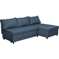 Угловой диван Mio Tesoro Farris F-4УС-0Пд (антрацит Lux 18)