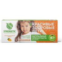 Зубная паста Synergetic Апельсиновый джем 50 г